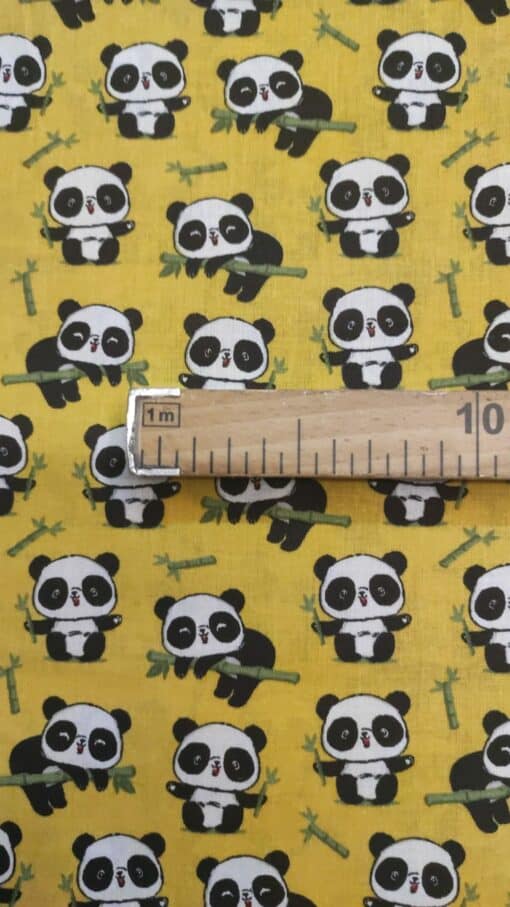 Tecido 100% Algodão | Estampado Infantil | Panda - Image 3