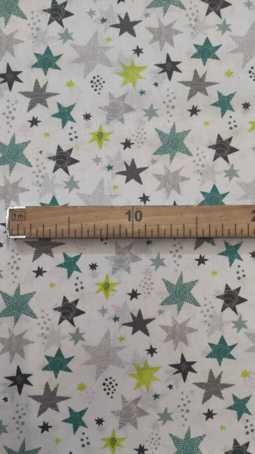 Tecido 100% Algodão | Estampado Infantil | Estrelas - Image 4