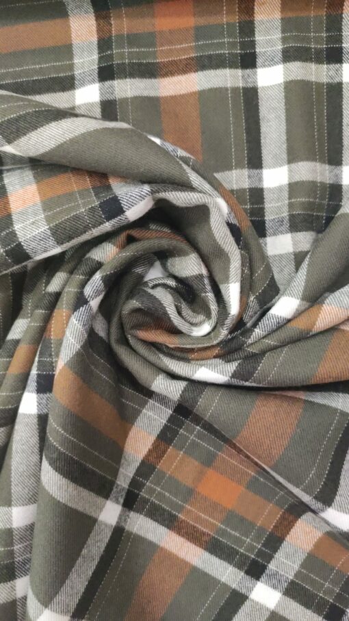 Tecido Viscose de Algodão | Estampado | Xadrez - Image 3