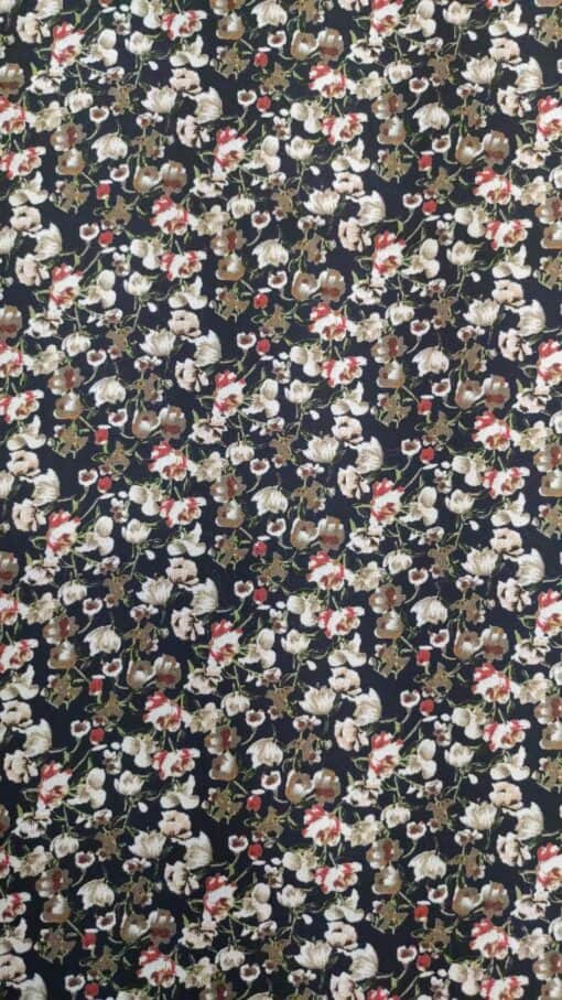 Tecido Confeção | Vestuário | Viscose | Floral