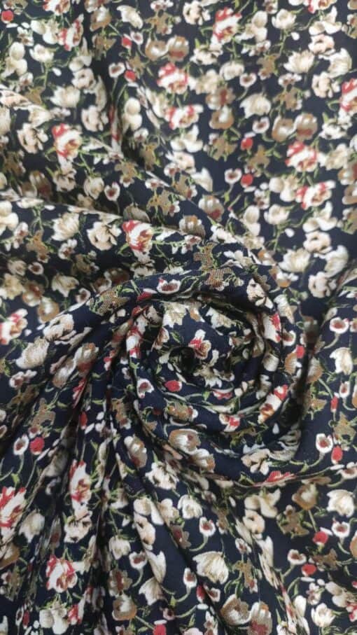 Tecido Confeção | Vestuário | Viscose | Floral - Image 3