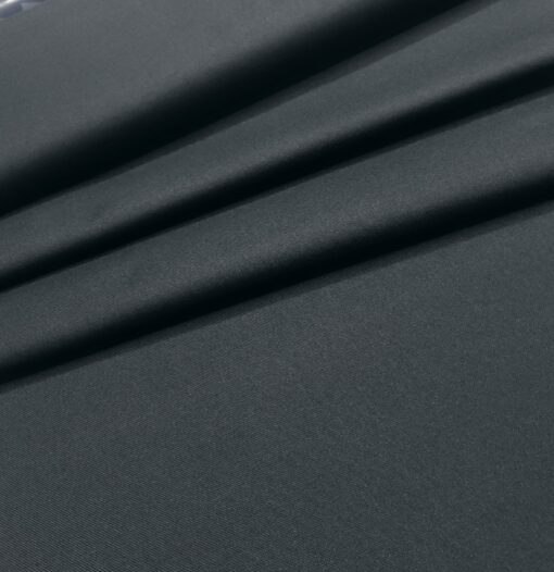 Tecido Panamá | 100% Poliéster | Liso | Preto (20) - Image 2