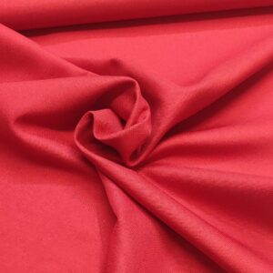 Tecido Panamá | 100% Poliéster | Liso | Vermelho (12)