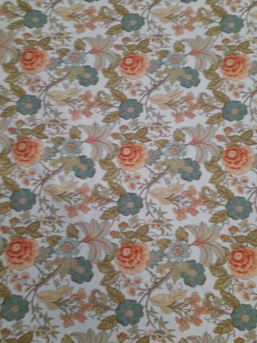 Vaiela Fabric | 100% Organic Cotton | Floral