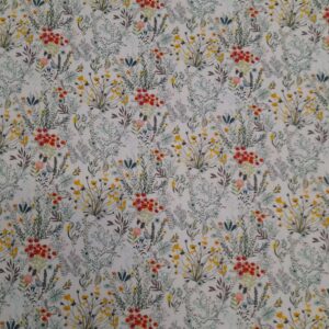Tecido Vaiela | 100% Algodão Orgânico | Floral