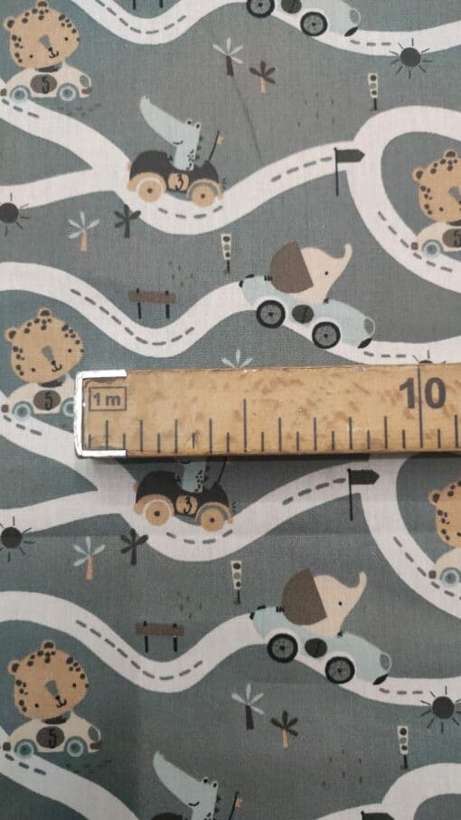 Tecido 100% Algodão | Estampado Infantil | Poppy | Caminhos da Selva - Image 4
