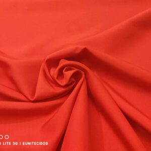 Tecido Minimat | 100% Poliéster | Liso | Vermelho 20