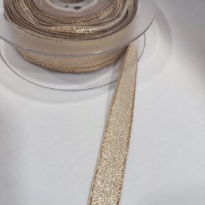 Fita de Nastro | 1,5 cm | Lurex Dourado (Ouro Velho)