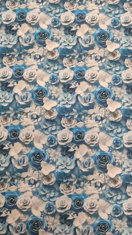 Tecido Policanvas | Estampado 3D | Floral