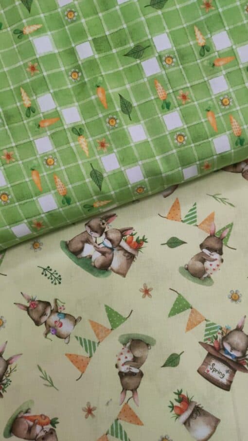 Tecido Algodão | Páscoa | Coelhos - Image 4