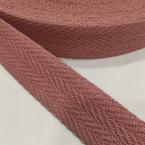 Precinta Algodão | 3 cm | Espinha | Rosa Velho 274