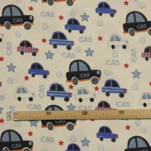 Tecidos 100% Algodão | Infantil | Carros