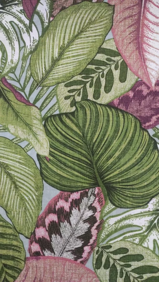 Tecido Loneta |  Estampado | Folhas