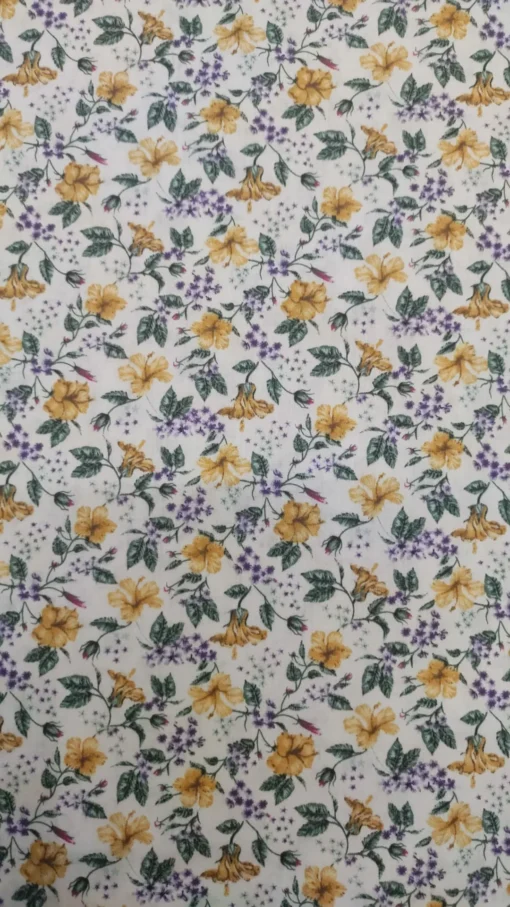 Tecido Algodão | 100% Algodão | Estampado | Floral