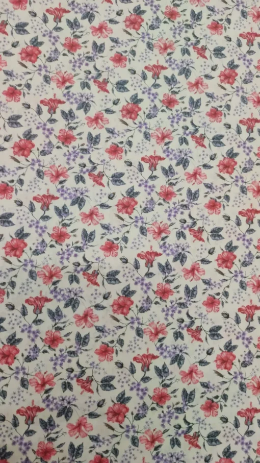 Tecido Algodão | 100% Algodão | Estampado | Floral