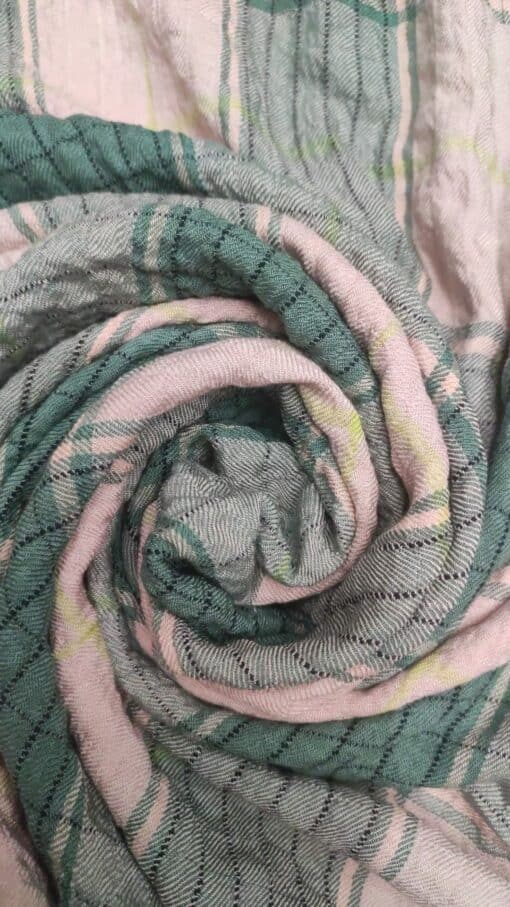 Tecido Confeção | Vestuário | Viscose | Xadrez - Image 2