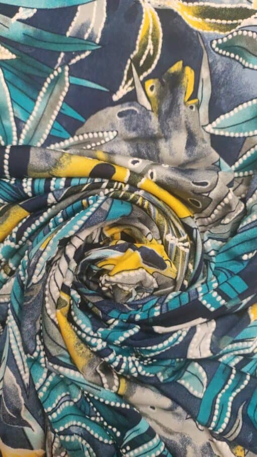 Tecido Confeção | Vestuário | Malha Viscose Estampada - Image 2