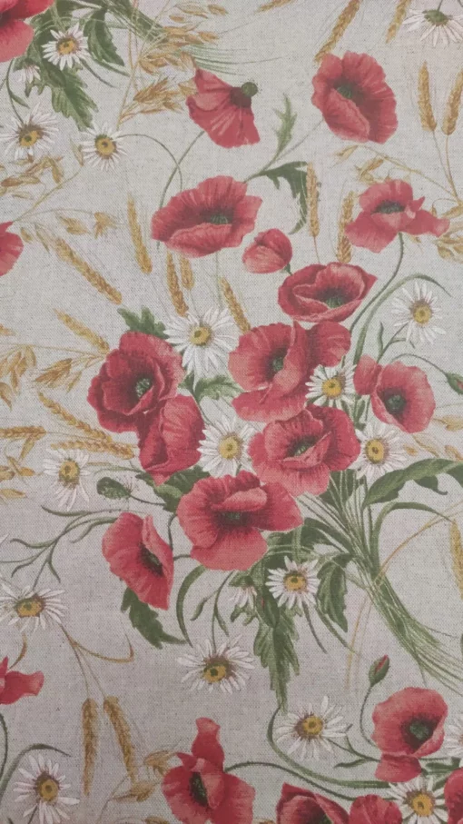 Tissus en résine | Imprimés | Coquelicots