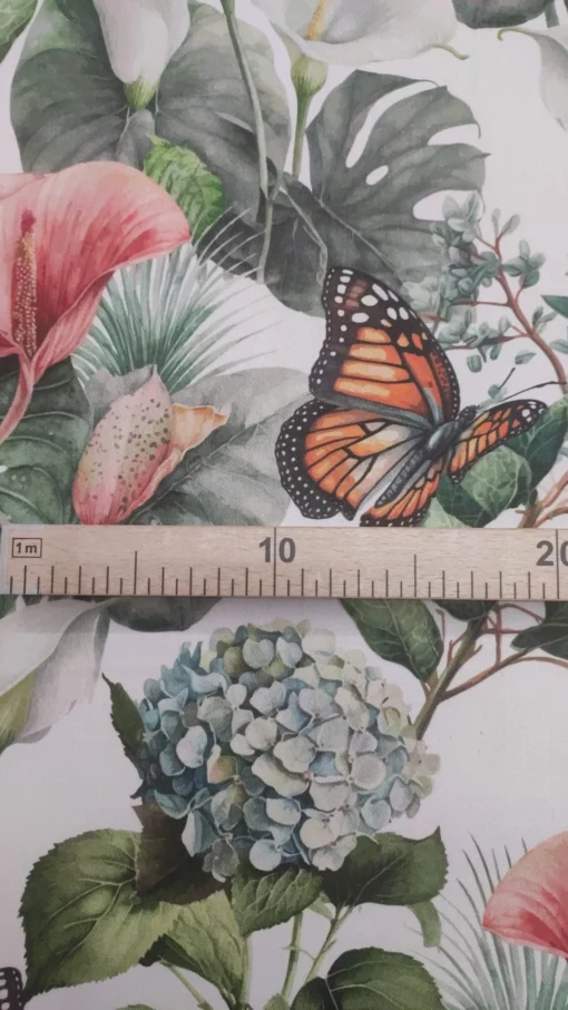 Tecido Sarja | Algodão | Estampado | Floral - Imagen 2