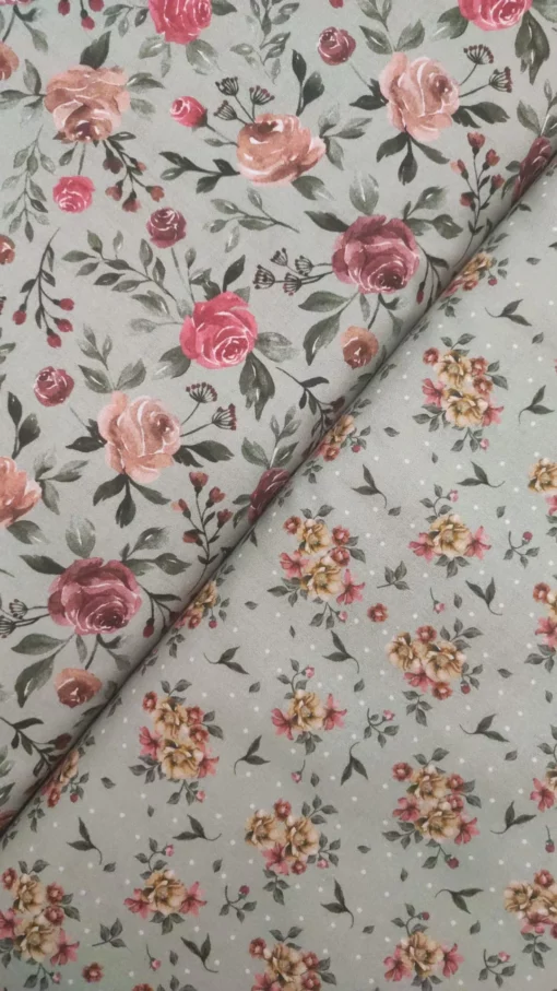 Tecido Algodão | 100% Algodão | Estampado | Floral - Image 4
