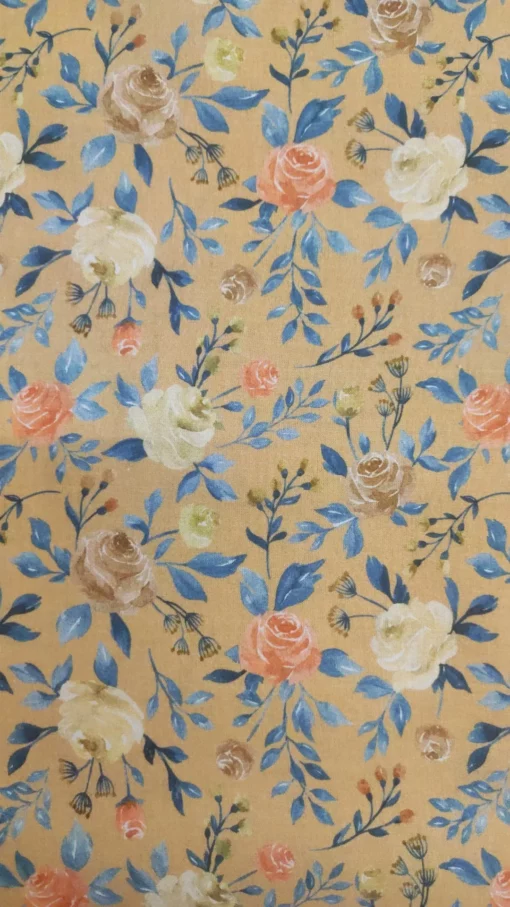 Tecido Algodão | 100% Algodão | Estampado | Floral