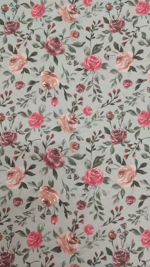 Tissu Coton | 100% Coton | Imprimé | Floral