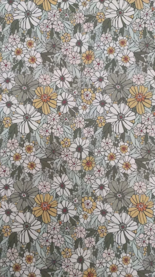 Tecido Algodão | 100% Algodão | Estampado | Floral