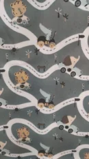 Tecido Plastificado | Estampado Infantil | Estrada de Selva