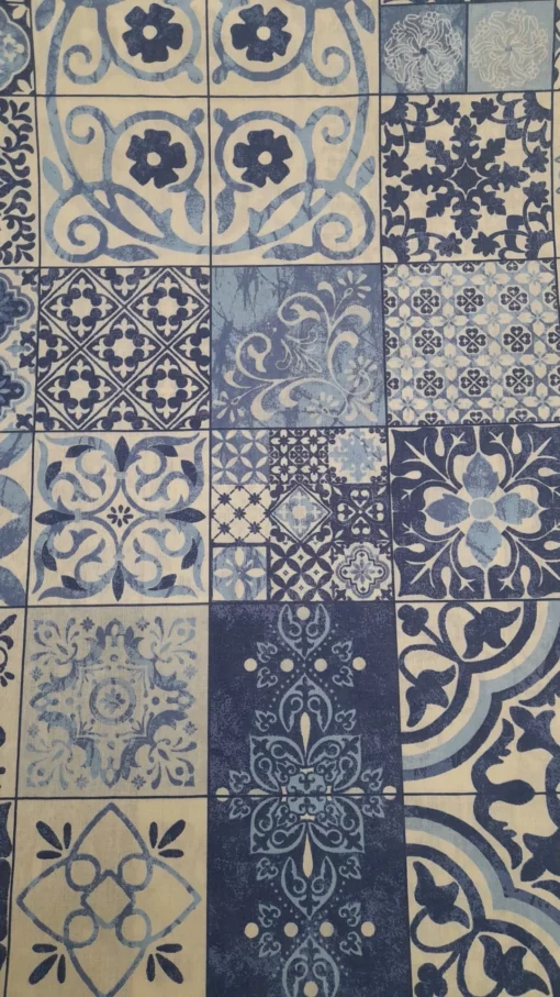 Chita | Estampado Tradicional | Azulejo