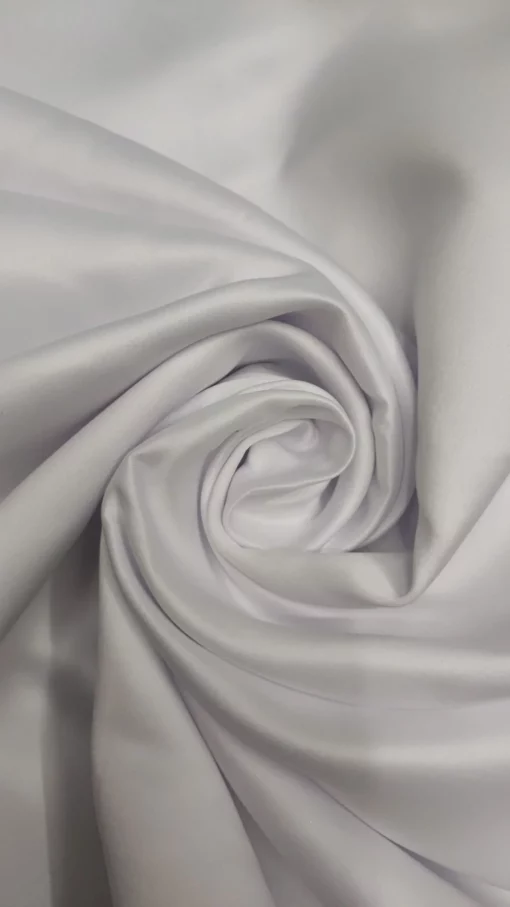 Fabric | Duchese Satin | Bridal Satin | Plain | White 1