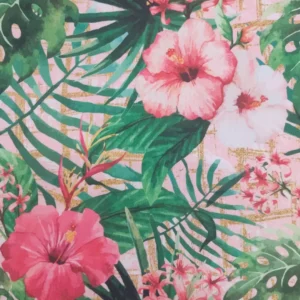 Tecido Policanvas | Estampado | Floral Tropical