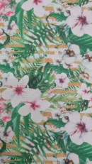 Tecido Policanvas | Estampado | Floral Tropical