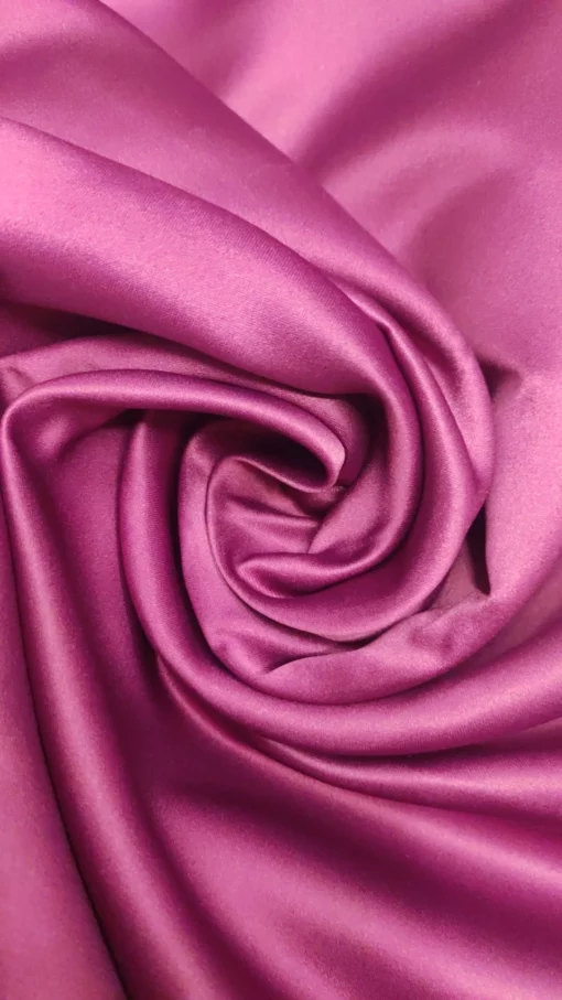 Fabric | Duchese Satin | Bridal Satin | Plain | Grená 23