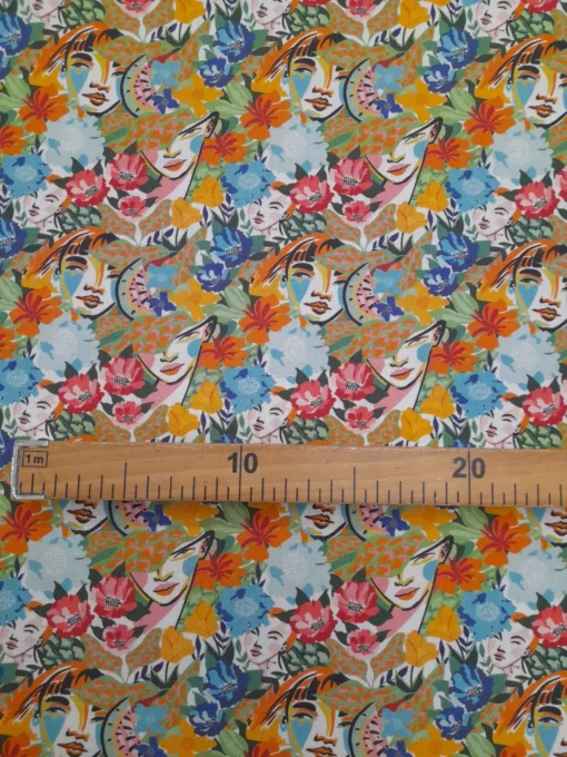 Tecido 100% Algodão | Estampado | Coleção Etnia - Image 4