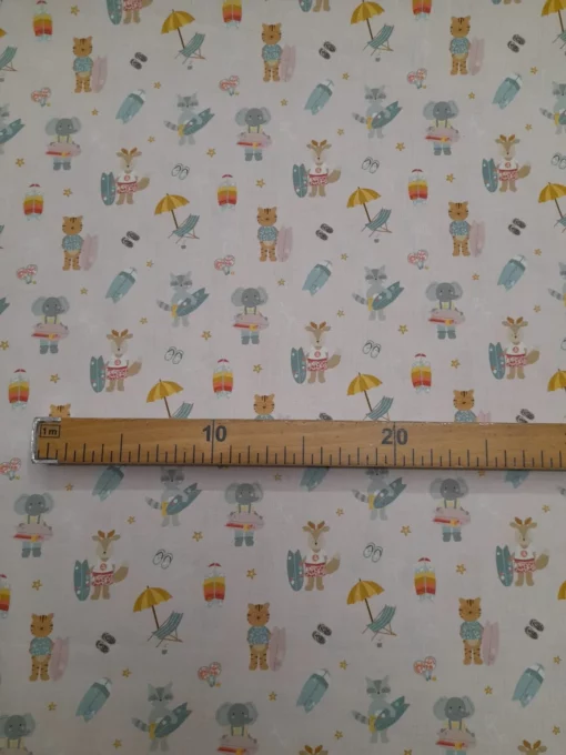 Tecido 100% Algodão | Estampado Infantil | Coleção Flip - Image 2