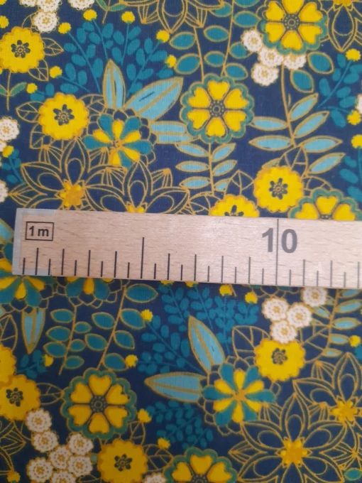 Tecido Algodão | 100% Algodão | Estampado | Floral - Imagen 3