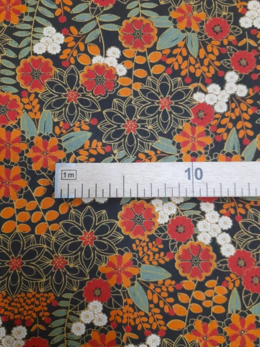 Tecido Algodão | 100% Algodão | Estampado | Floral - Imagen 4