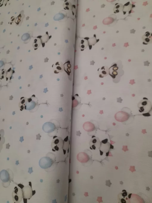 Fustão/Pique 100% Algodão | Estampado Infantil | Pandinha - Imagen 4