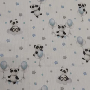 Fustão/Pique 100% Algodão | Estampado Infantil | Pandinha