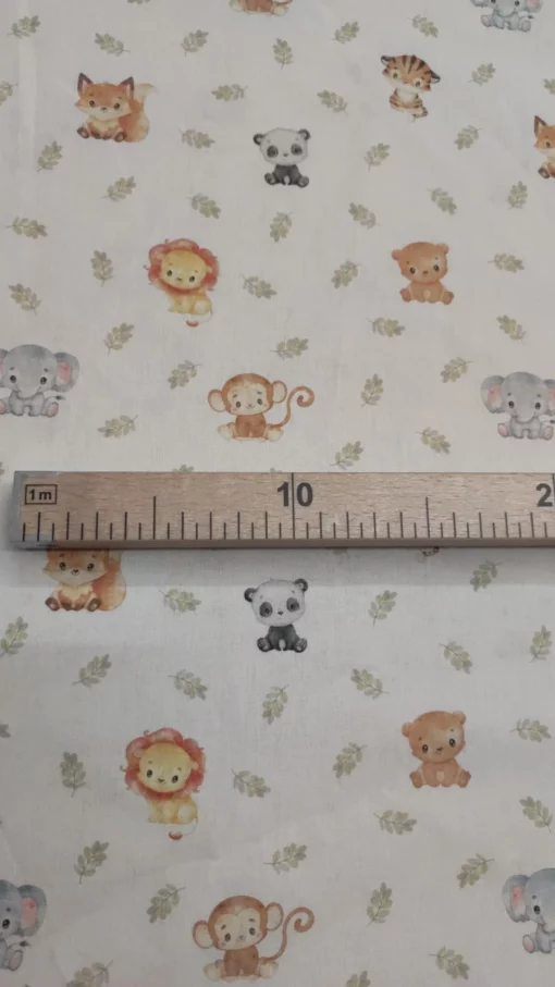 Tecido 100% Algodão | Estampado Infantil | Selva - Imagen 3