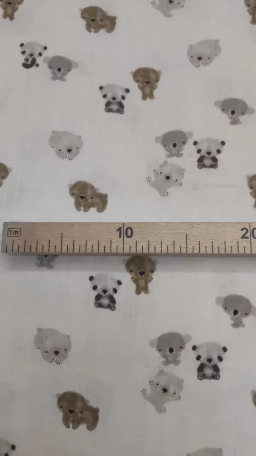 Musselinas | Algodão Orgânico | Estampado Poppy | Animais Baby – Image 2