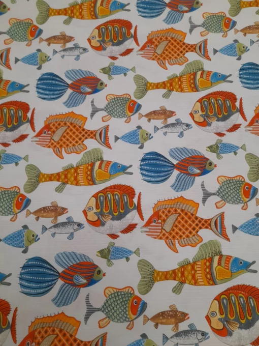 Outdoor Fabric | Waterproof | Printed | Fish