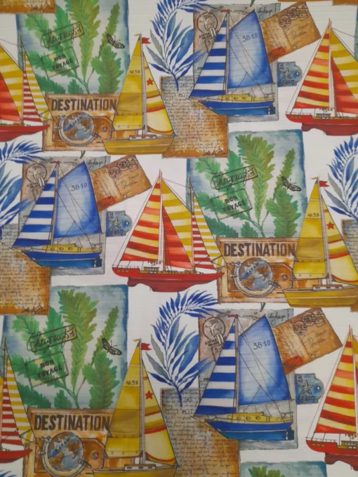 Outdoor Fabric | Waterproof | Printed | Boats