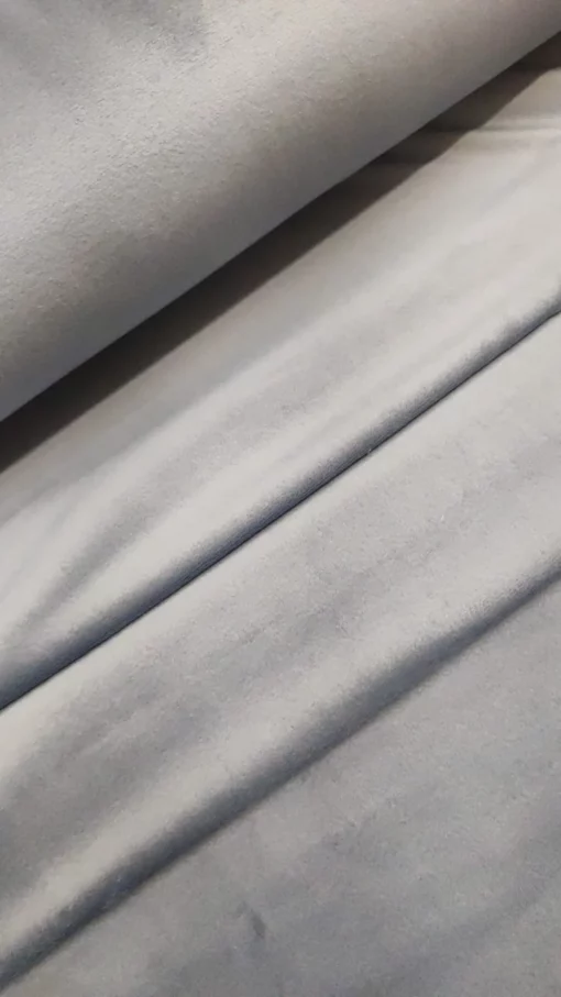 Micro Minky | Fleece | Liso | Azul Ganga - Image 4