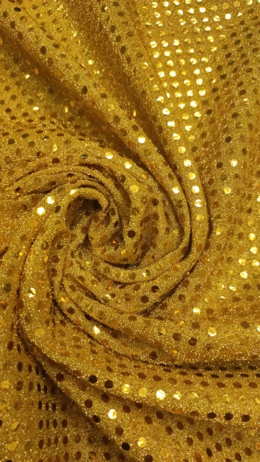 Tecido Lantejoula | Carnaval | Dourado