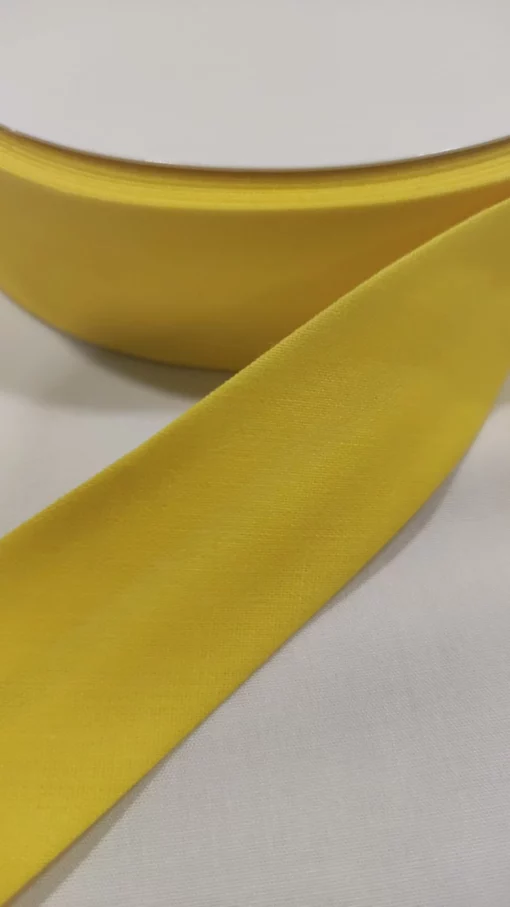 Fita de Viés | Algodão | 3Cm | Amarelo 216