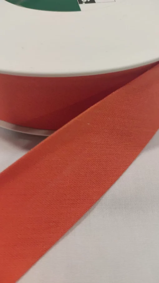 Fita de Viés | Algodão | 3Cm | Laranja 23