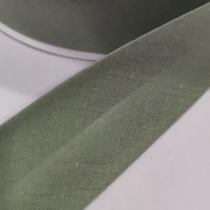Fita de Viés | Algodão | 3Cm | Verde Seco 21