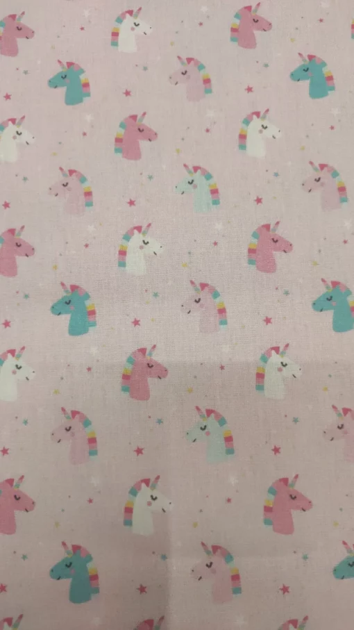 Tecido 100% Algodão | Estampado Infantil | Unicórnios