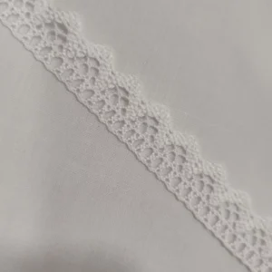 Fita de Renda | Algodão | Pontinha | Branco